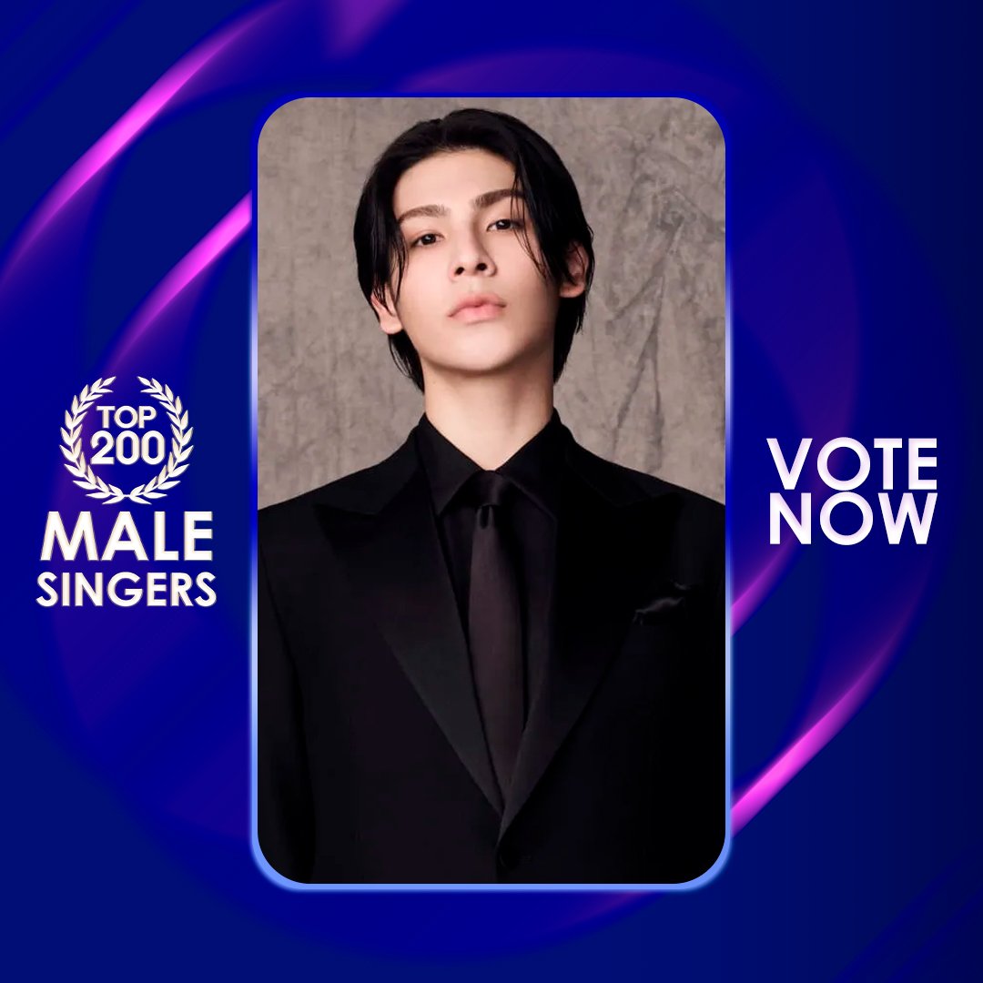 TOP100KPOP's tweet photo. RAUL (SNOW MAN) is nominee for the TOP 200 – MALE SINGERS!

👉 VOTE: https://t.co/2RuxcQs0r2 https://t.co/RBby3ycjGQ