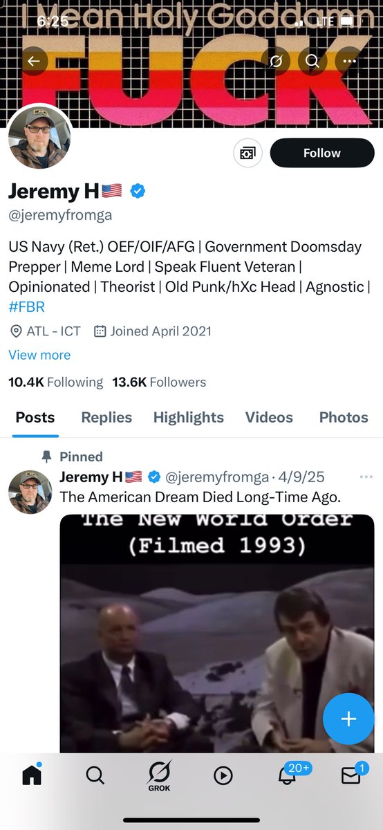 Here’s a prime example of Military Industrial Complex…

All DD-214, Zero Laws and Orders.

We both swore in under the SAME Title 10.

This is what’s wrong with America.

Zero Education. All about Resumes and Entitlement.