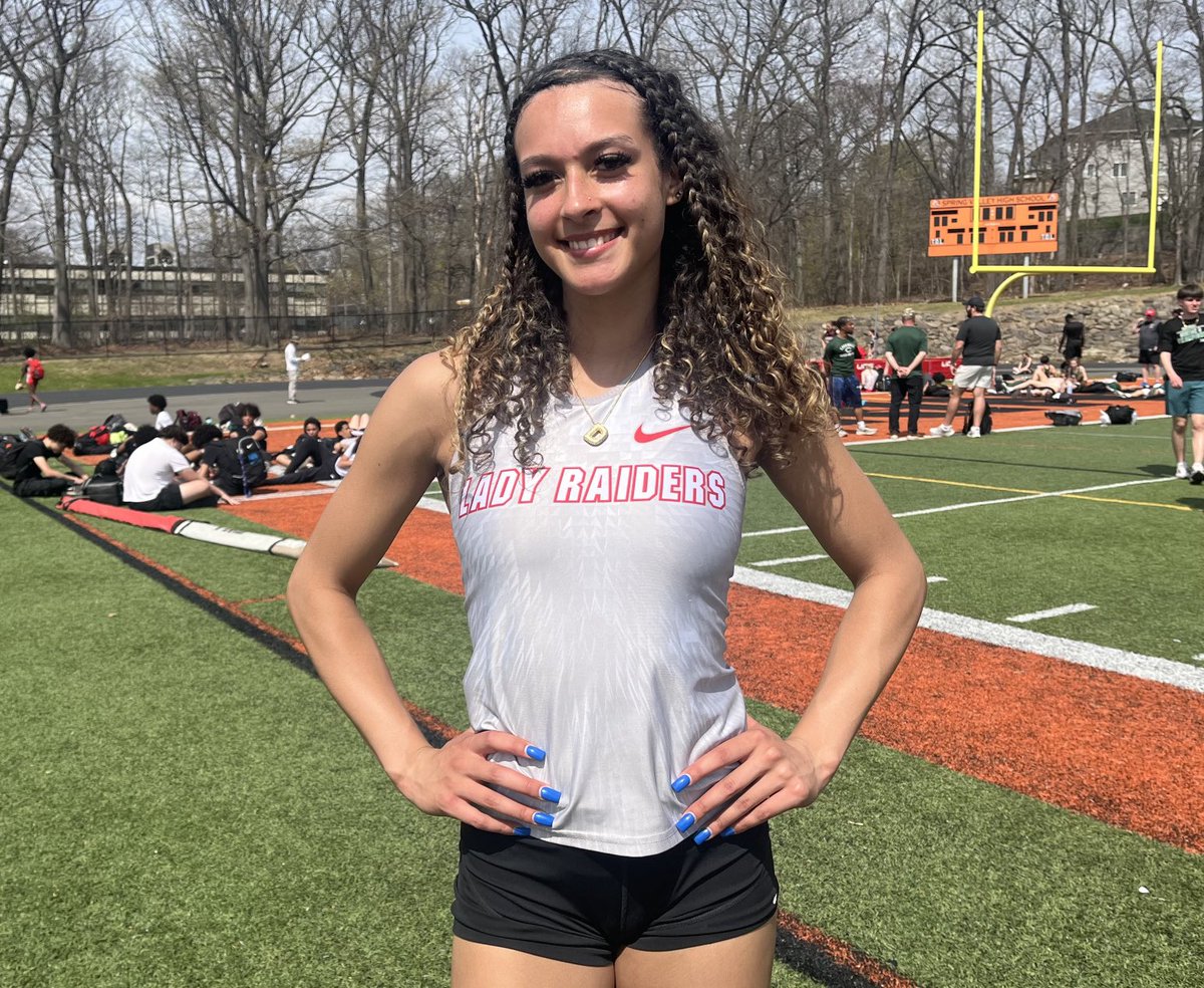 Nancy Haggerty (@haggertynancy) on Twitter photo This is Desirae Hernandez of North Rockland. Prior to today, she'd never competed in pentathlon. Now she's the girls Section 1 record-holder and, at least for the moment, No. 1 in pent nationally among HS girls this spring. As her coach said, Incredible. <a href="/TowsonTigers/">Towson Athletics</a> This is Desirae Hernandez of North Rockland. Prior to today, she'd never competed in pentathlon. Now she's the girls Section 1 record-holder and, at least for the moment, No. 1 in pent nationally among HS girls this spring. As her coach said, Incredible. <a href="/TowsonTigers/">Towson Athletics</a>