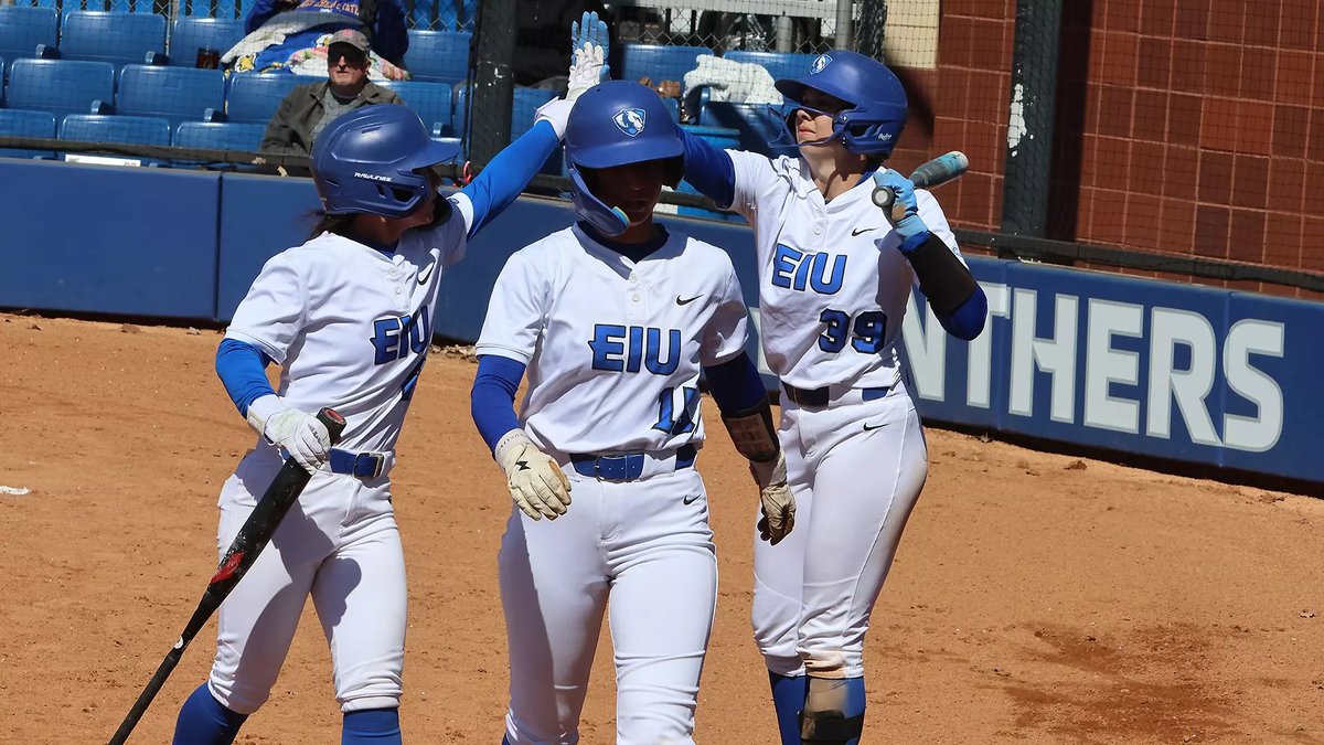 Eastern Illinois Athletics (@eiu_panthers) on Twitter photo The <a href="/EIU_Softball/">Eastern Illinois Softball</a> completed a weekend series sweep at Tennessee State with 5-1 and 8-1 wins on Saturday๐ฅ๐งน
Kendall Grover - 6 RBI over the 2 games
Karlie McKenzie and McKenzie Oslanzi with W;s
Sophia Holman HR - G2
Abbey Crain 4-for-5 - G2
Recap๐ฅ๐โฌ๏ธ
eiupanthers.com/news/2025/4/19โฆ The <a href="/EIU_Softball/">Eastern Illinois Softball</a> completed a weekend series sweep at Tennessee State with 5-1 and 8-1 wins on Saturday๐ฅ๐งน
Kendall Grover - 6 RBI over the 2 games
Karlie McKenzie and McKenzie Oslanzi with W;s
Sophia Holman HR - G2
Abbey Crain 4-for-5 - G2
Recap๐ฅ๐โฌ๏ธ
eiupanthers.com/news/2025/4/19โฆ