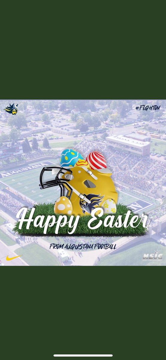 Thank you and Happy Easter!! <a href="/coachscholten/">Kelly Scholten</a> <a href="/GoAugie/">Augustana Vikings</a>