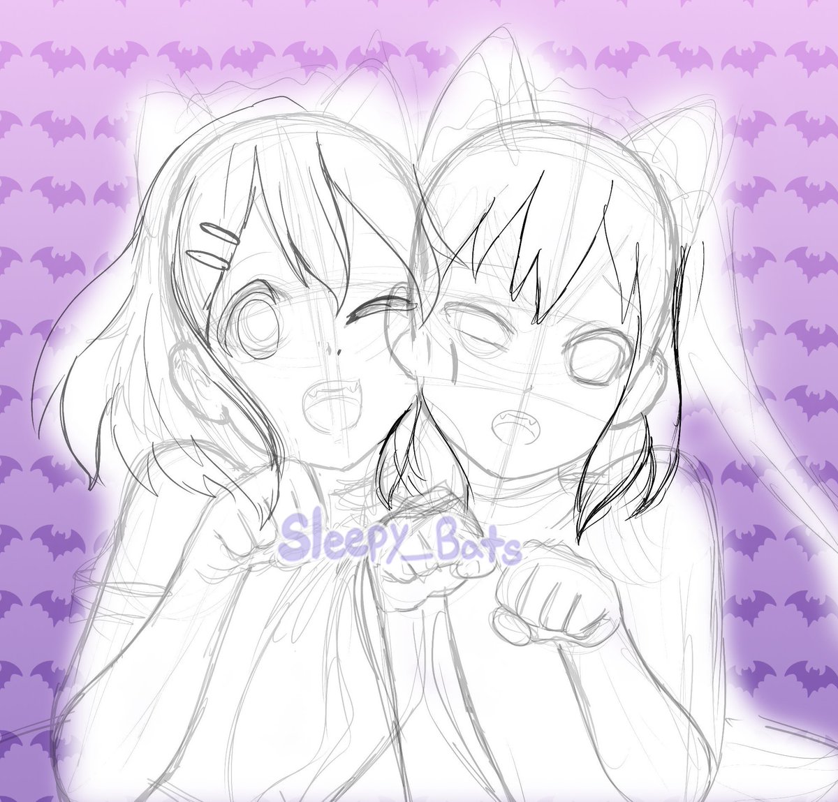 _SleepyBats_'s tweet photo. Has anyone seen the K-On! Cat Cafe figures? Bought them immediately! REALLY hope they make all the girls. 🥺😭 Here's some sketches of the other girls to manifests them into existence.✨🙏🏼 
Hoping to finish these WIPs soon. https://t.co/8oN0360VUy