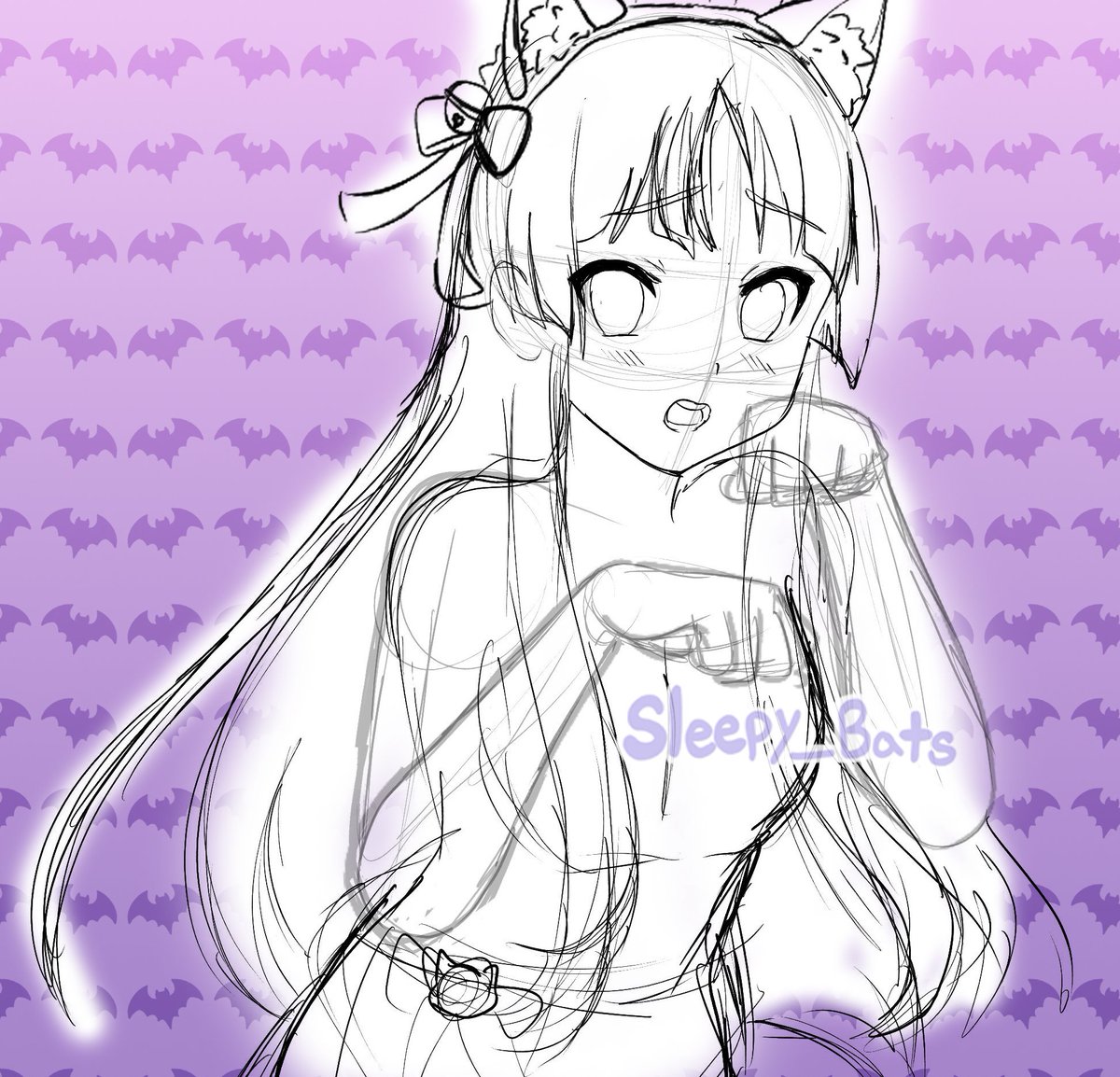 _SleepyBats_'s tweet photo. Has anyone seen the K-On! Cat Cafe figures? Bought them immediately! REALLY hope they make all the girls. 🥺😭 Here's some sketches of the other girls to manifests them into existence.✨🙏🏼 
Hoping to finish these WIPs soon. https://t.co/8oN0360VUy