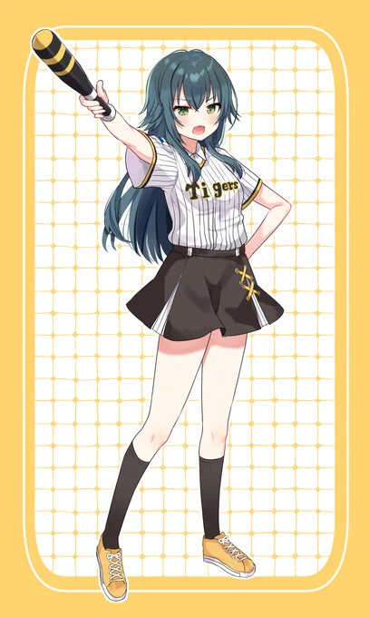 手毬は京都出身だから阪神ファンのはずという妄想です #学マス