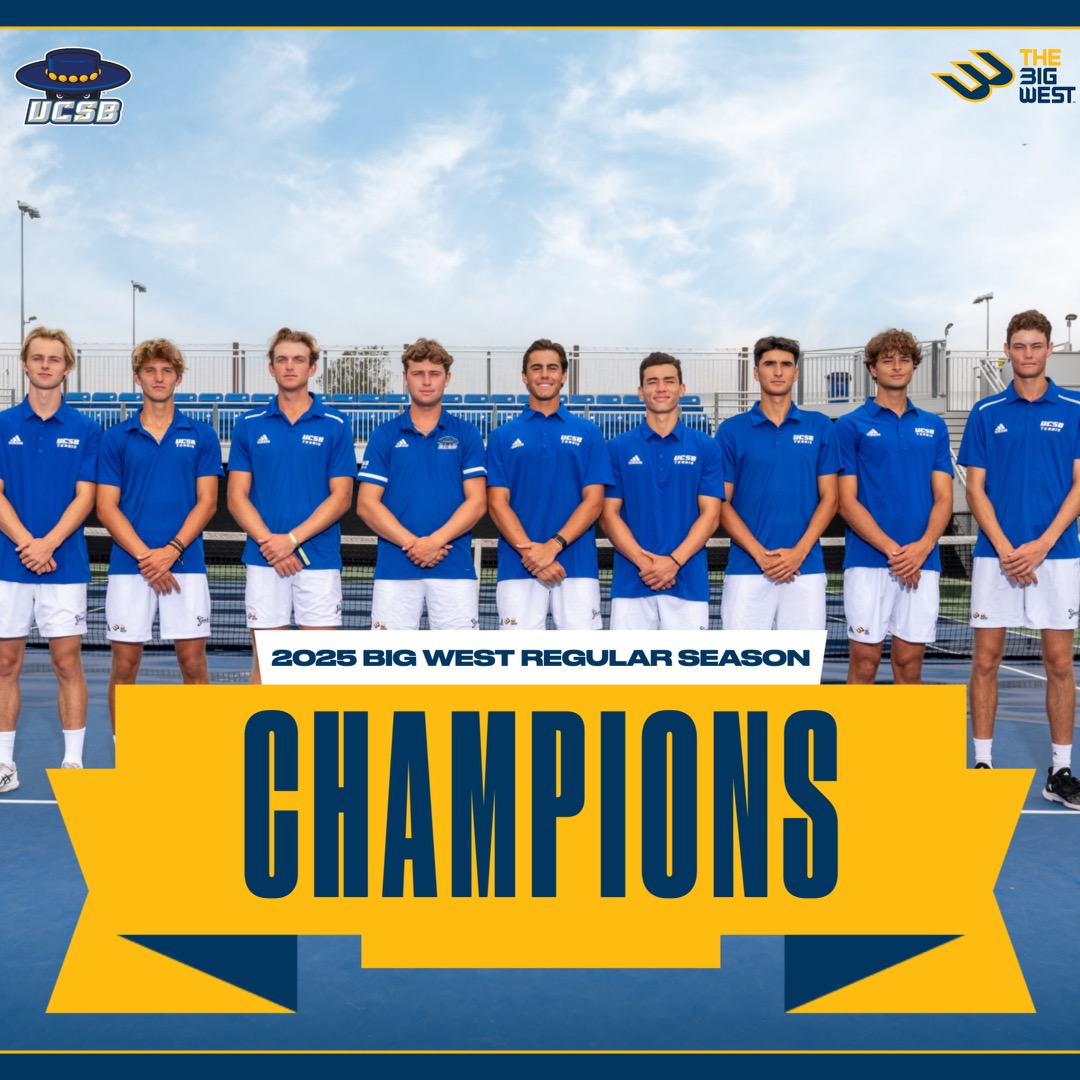 BACK ON TOP OF THE BIG WEST! 

The Blue and Gold secure The Big West Regular Season Championship in full marking the fourth straight year the Gauchos have earned at least a share of the conference title!

#GoGauchos
