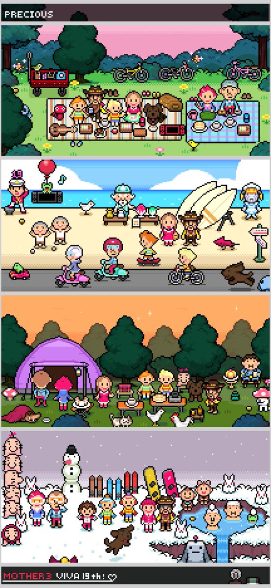 NobuhiroImagawa's tweet image. VIVA 19th MOTHER3 ☺︎
#MOTHER3 #MOTHER3_19th #MOTHER3_19周年