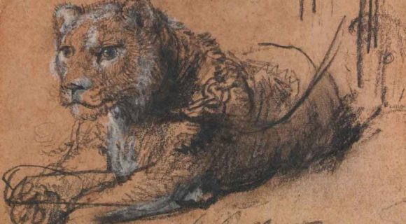 El hombre que posee más obras de Rembrandt en el mundo pondrá a la venta el dibujo más caro de la historia, el cual se exhibe en una muestra de la colección de su propietario actual en el Museo H'ART, de Ámsterdam, Países Bajos.