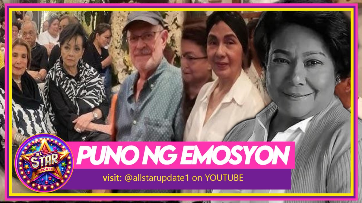 AllStarUpdate1's tweet photo. IKATLONG GABI NI NORA AUNOR BUMUHOS ANG LUNGKOT DINAGSA NG MGA KAIBIGANG... https://t.co/7FEUq37K6x via @YouTube https://t.co/YjAfPn4Zjd