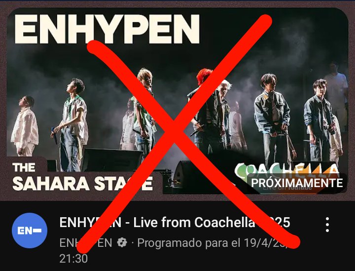 Since it is a Coachella event and the views count, you should watch it from the official Coachella channel to break the record. 
(+)

RT 
youtube.com/live/67f9t5bPy…

#ENCHELLA #COACHELLA2025 #ENHYPEN