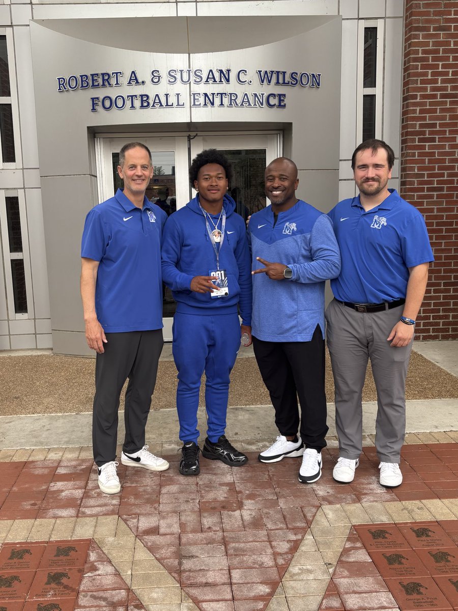 Christopher (CJ) Toney Jr (@cjjtoneyy) on Twitter photo Had a great day <a href="/MemphisFB/">Memphis Football</a> , I appreciate the hospitality and the amazing Energy that this program has. Thank you for the opportunity #ALLIN <a href="/CoachKLM/">Killian Markworth</a> <a href="/CoachLeeMarks/">Lee Marks</a> <a href="/CoachBradSalem/">Brad Salem</a> Had a great day <a href="/MemphisFB/">Memphis Football</a> , I appreciate the hospitality and the amazing Energy that this program has. Thank you for the opportunity #ALLIN <a href="/CoachKLM/">Killian Markworth</a> <a href="/CoachLeeMarks/">Lee Marks</a> <a href="/CoachBradSalem/">Brad Salem</a>