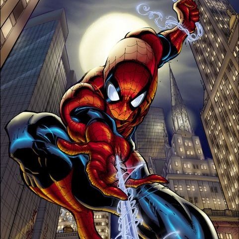 DynamoSuperX's tweet photo. the mount rushmore of superheroes is just the dc trinity ft. the amazing spider-man.

that's quite literally it, I don't wanna hear it. https://t.co/IizIy0Y1Wu