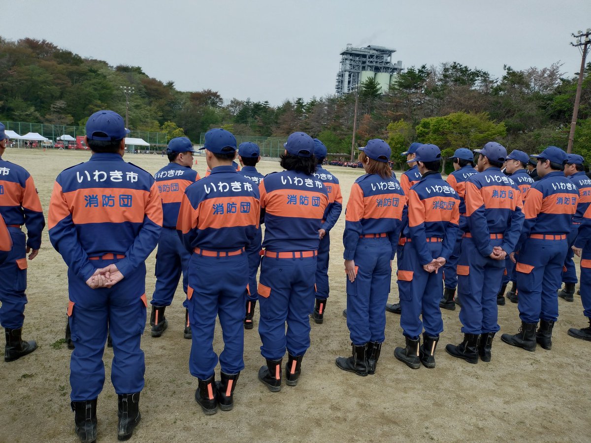 HitoshiTakahagi's tweet photo. 選手のみんな頑張れ
#消防団規律訓練
#第54回いわき市消防団春季検閲式 https://t.co/sOcVIMcIJr