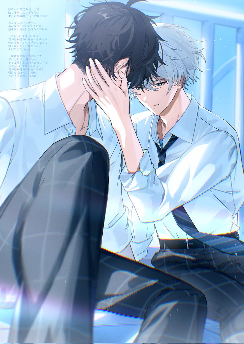 kayocha10306005's tweet photo. 『僕を頼って…君の盾になりたいんだ…』
(素敵なラフ画から生まれたプロットはツリーに掲載しました)
#創作 #創作詩 #ImageIllust https://t.co/uLPmtGDJwP