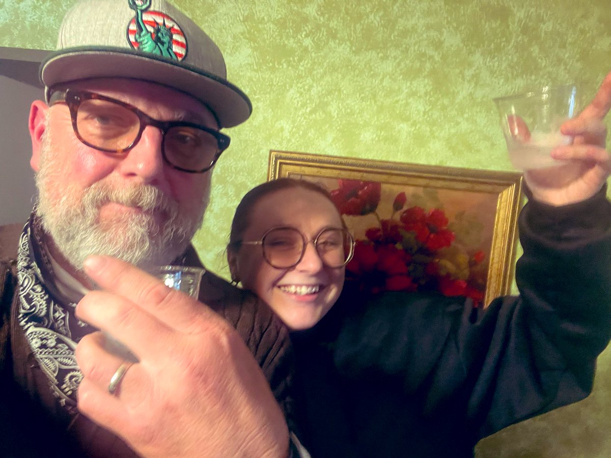 Went to <a href="/BinnysBev/">Binny's Beverage</a> with my delightful daughter <a href="/zoe_gaura/">Zzzzoe 🦓</a>, we’re so dang cute. We had a sample of #Tequila1349 mixed with some cucumber soda and it was freaking fantastic! Sold! 
Review: 
Zoe - 8
MMJ - 8.5