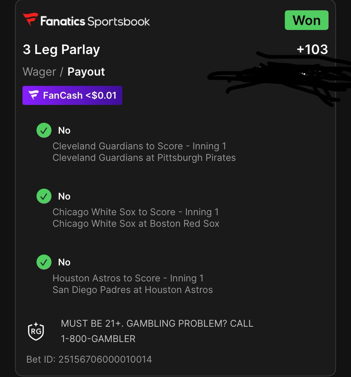 DougEBets's tweet photo. ✅✅✅💰
1-0 
10 likes and I will post early tomorrow #EnjoyTheCoin https://t.co/POa4A0NUun