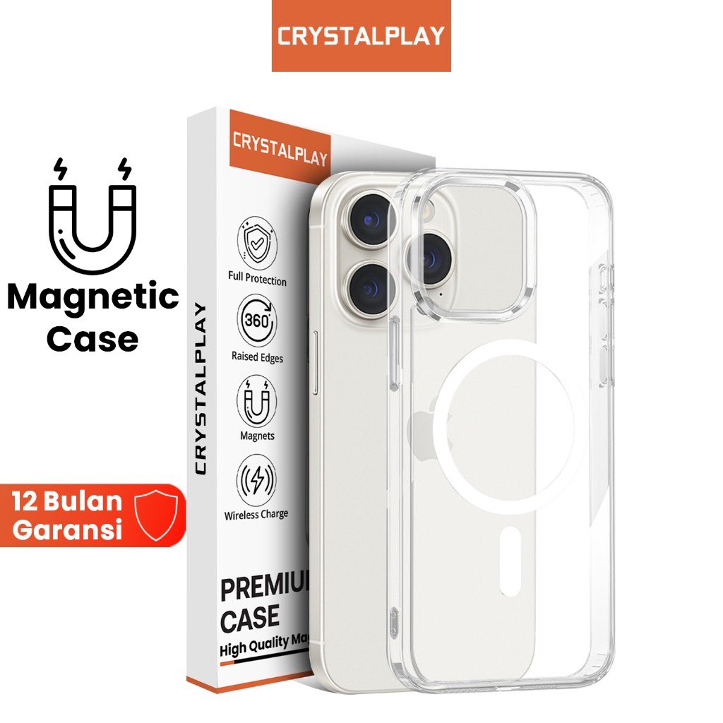 kaptenpreset's tweet photo. CrystalPlay Magnetic Case for iPhone 15 Clear Hybrid Bumper Casing Magnetik 

Dapatkan di Shopee sekarang! https://t.co/duwzcKC673 https://t.co/e2IPEdfA3q