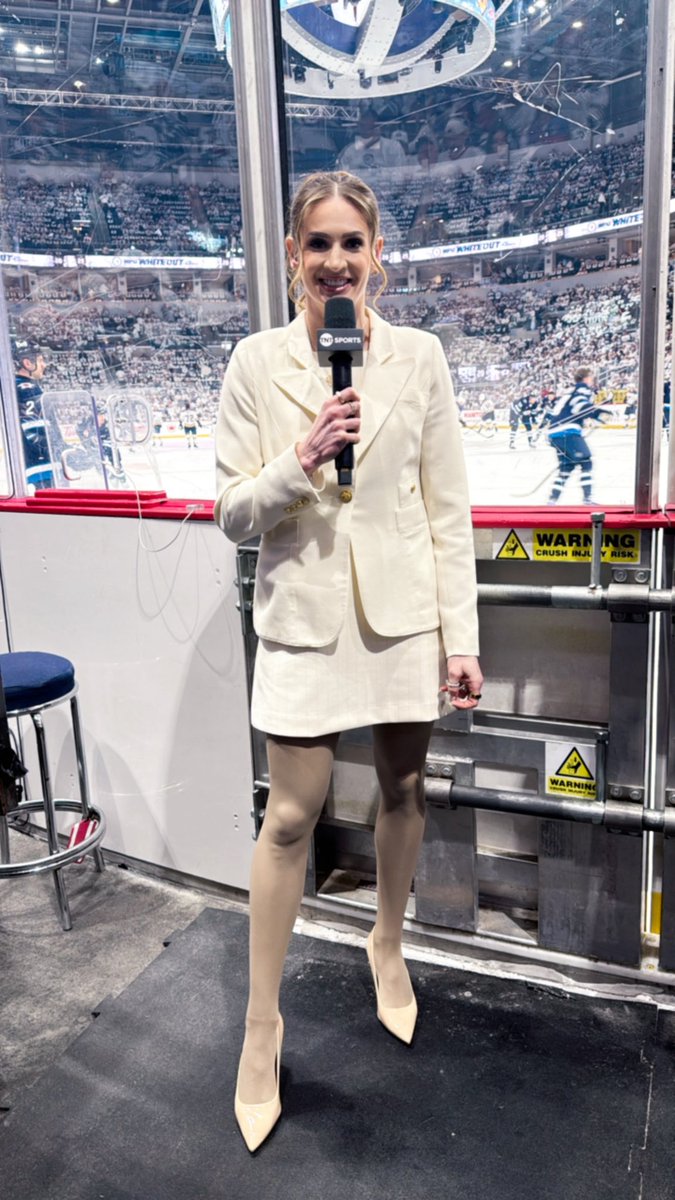 Meaghan Mikkelson (@mikkelson12) on Twitter photo Casually blending in to the Whiteout 😂 🎤
.
Rinkside Game 1 Round 1 of the #StanleyCupPlayoffs with <a href="/NHL_On_TNT/">NHLonTNT</a> bringing you <a href="/StLouisBlues/">St. Louis Blues</a> vs <a href="/NHLJets/">Winnipeg Jets</a> LIVE Casually blending in to the Whiteout 😂 🎤
.
Rinkside Game 1 Round 1 of the #StanleyCupPlayoffs with <a href="/NHL_On_TNT/">NHLonTNT</a> bringing you <a href="/StLouisBlues/">St. Louis Blues</a> vs <a href="/NHLJets/">Winnipeg Jets</a> LIVE