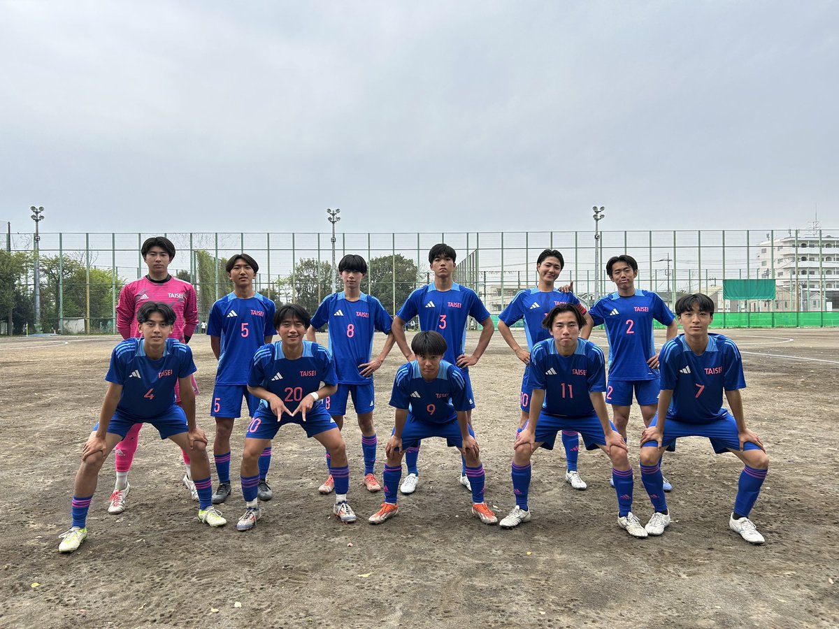 地区ユースリーグ1部 第3節 🆚立川高校 【スターティングメンバー】 1
