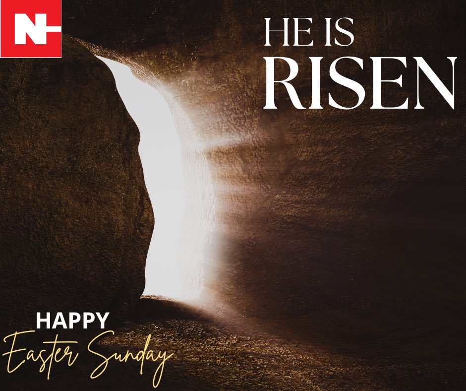 NorthernCement's tweet photo. The tomb is empty, and hope is alive! Let’s celebrate His resurrection with joy, love, and gratitude. https://t.co/spIz0IGs1L