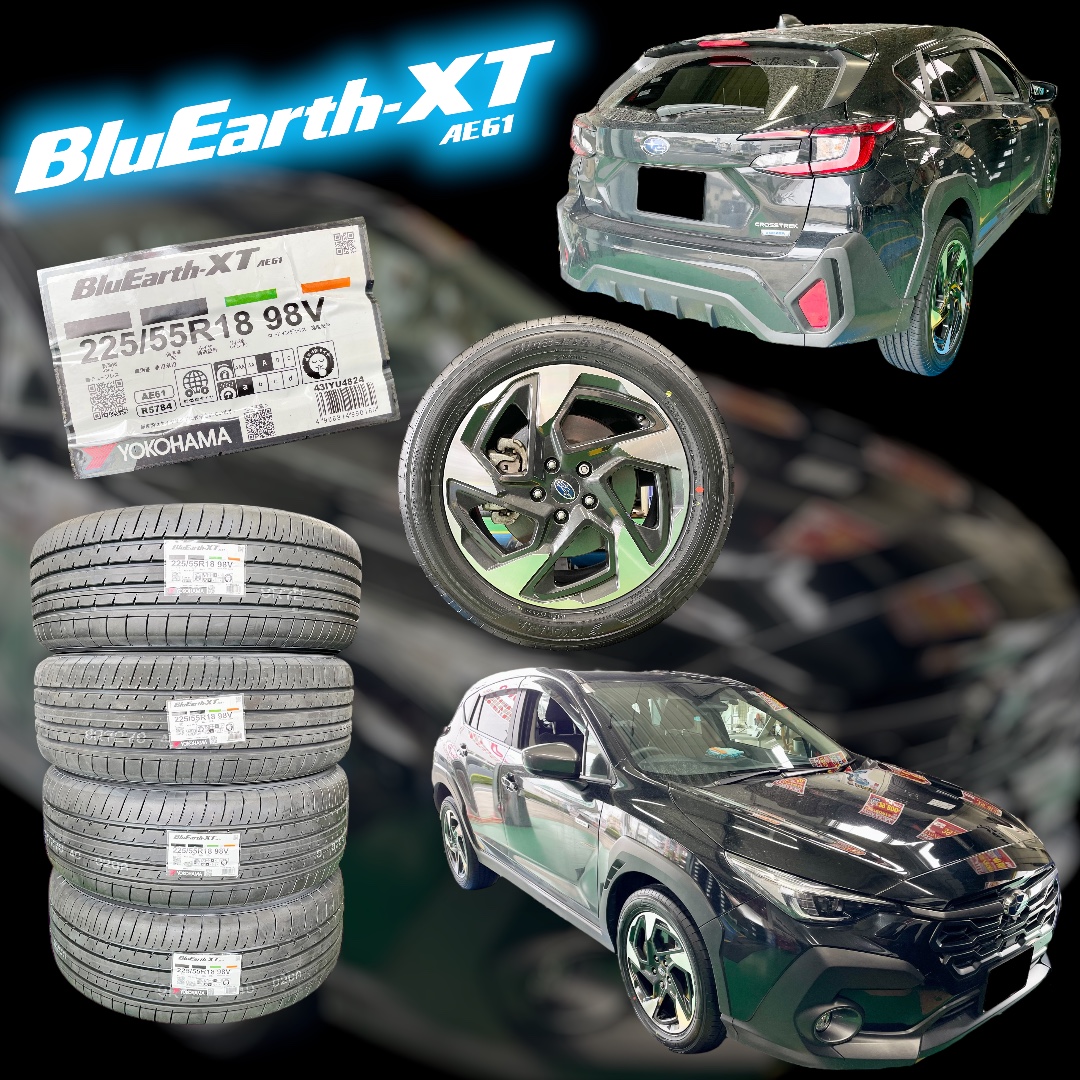TG_moriyama's tweet photo. #クロストレック x #BluEarth-XT #AE61
#新車 から #オールシーズンタイヤ が付いてて
#高速安定性 や #静かさ が良くなります！
なんでオールシーズン付いてるん？
オーナー様も不思議がられてましたが
舗装路には #オンロード性能
が高いほうが良いですよね！
HPも見てね！
https://t.co/iZPt2OAKD5 https://t.co/nQHPwHtROj