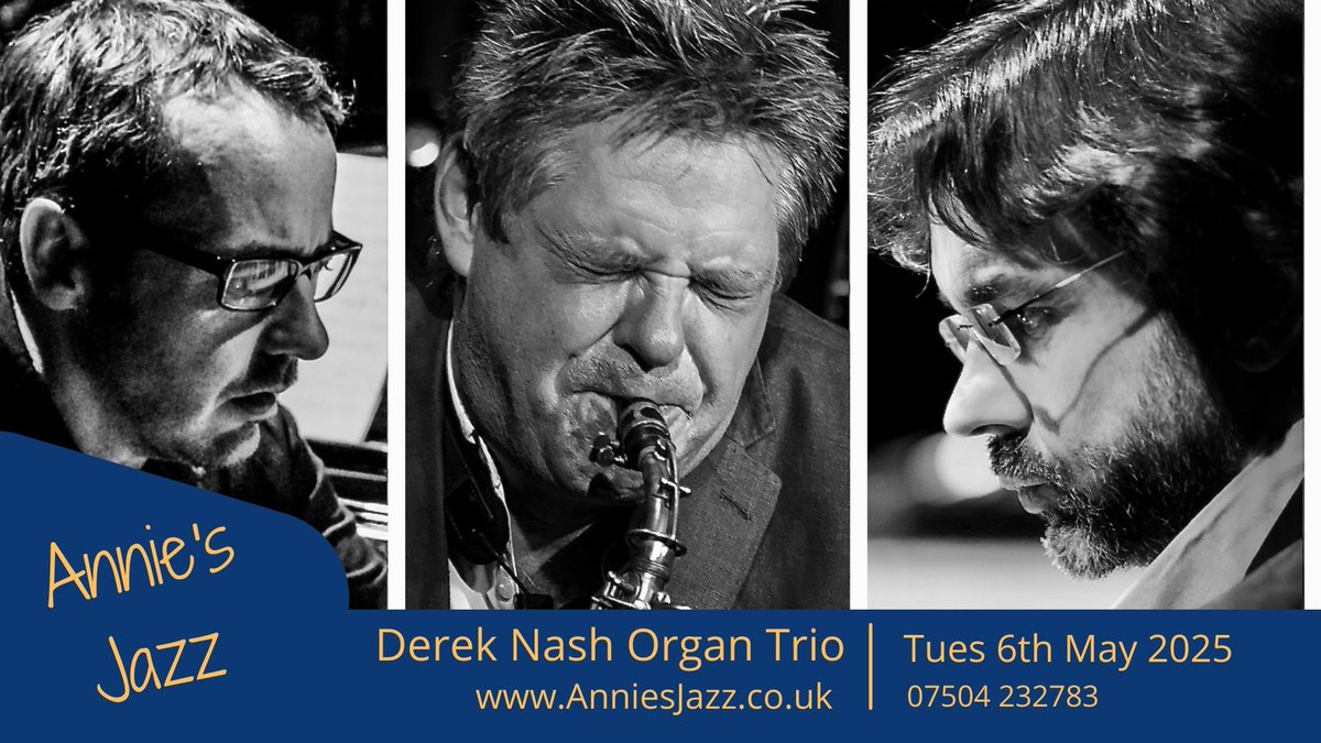 Marvellous May kicks off with The  Derek Nash Organ Trio on Tuesday 6th of May. @southend @jazzinessex <a href="/VisitEssex/">Visit Essex</a> <a href="/VisitSouthend/">Visit Southend</a> <a href="/leighonsea/">jagdish</a>