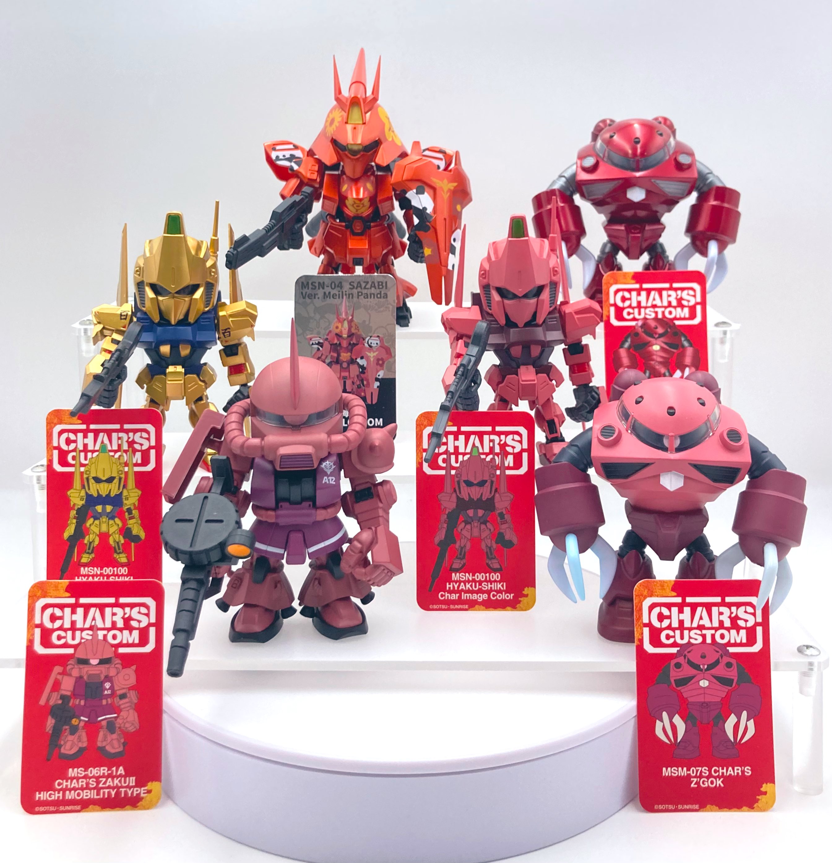 2体セット】【希少】QMSV mini サザビー νガンダム 【海外限定品