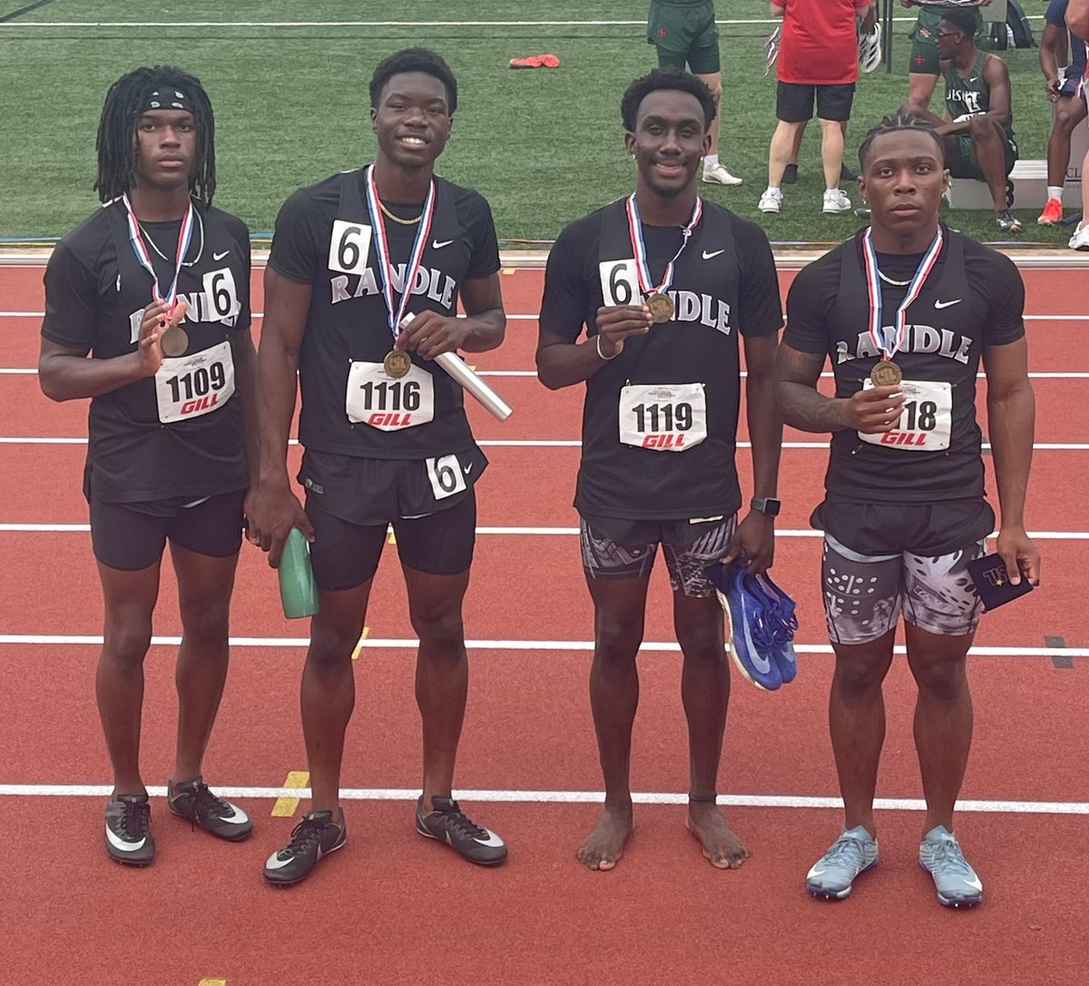 Blessed to make it to the UIL regional meet in 3 events and walk away with 3rd place in the 4x400. Enjoyed running with these guys and excited for all my teammates who made it to state #defendtheden