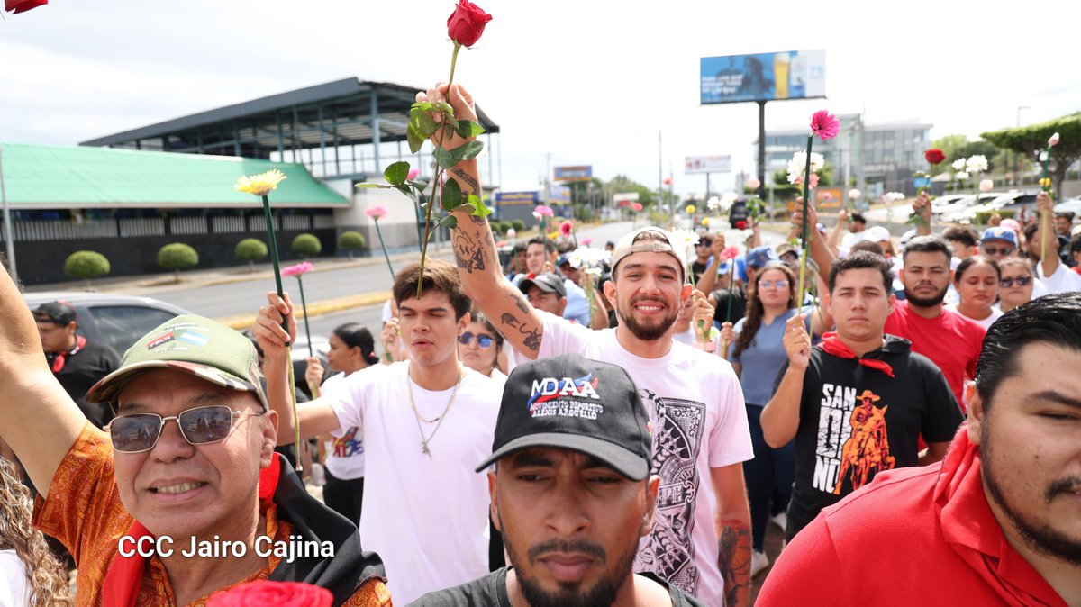Canal4Ni's tweet photo. En imágenes 📸: #Nicaragua 🇳🇮 conmemora el 73 aniversario del natalicio de Alexis Argüello, "El Caballero del Ring" 🏆🥊💥. #noticias #nicaragua #FSLNAbrilVictorioso

Más información 🌐👉🏼 https://t.co/BS18T7URBr https://t.co/UkO0Q5ItQl