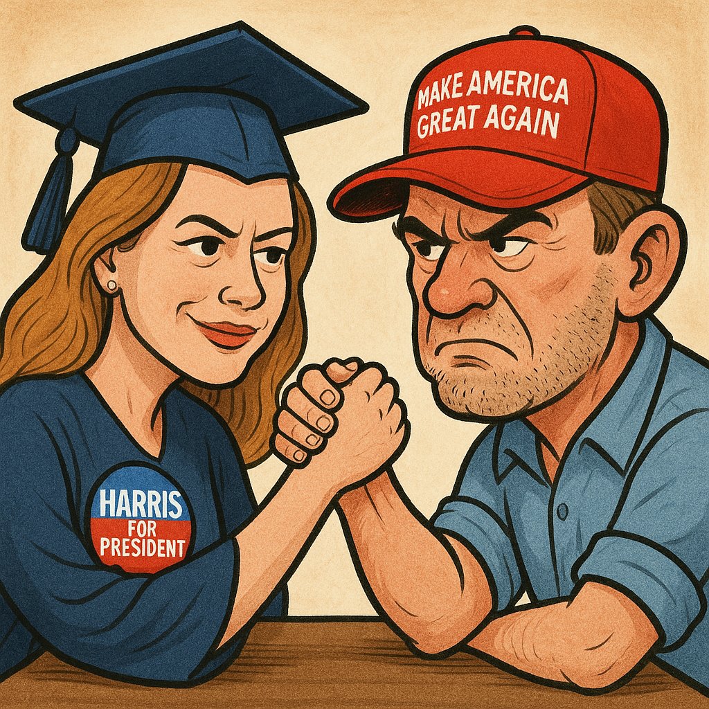 Mark Uncapher (@mark_uncapher) on Twitter photo The Great Gender Gap: How College-Educated Women and Working-Class Men Split
She has a Diploma, He Has a Wrench & They’re Voting Worlds Apart, but Pro Tip: societies don’t thrive when men and women are locked in standoffs
From <a href="/MoCoGOPClub/">Montgomery County Republican Club</a>, Mac Larimer
directlinenews.substack.com/p/the-great-ge… The Great Gender Gap: How College-Educated Women and Working-Class Men Split
She has a Diploma, He Has a Wrench & They’re Voting Worlds Apart, but Pro Tip: societies don’t thrive when men and women are locked in standoffs
From <a href="/MoCoGOPClub/">Montgomery County Republican Club</a>, Mac Larimer
directlinenews.substack.com/p/the-great-ge…