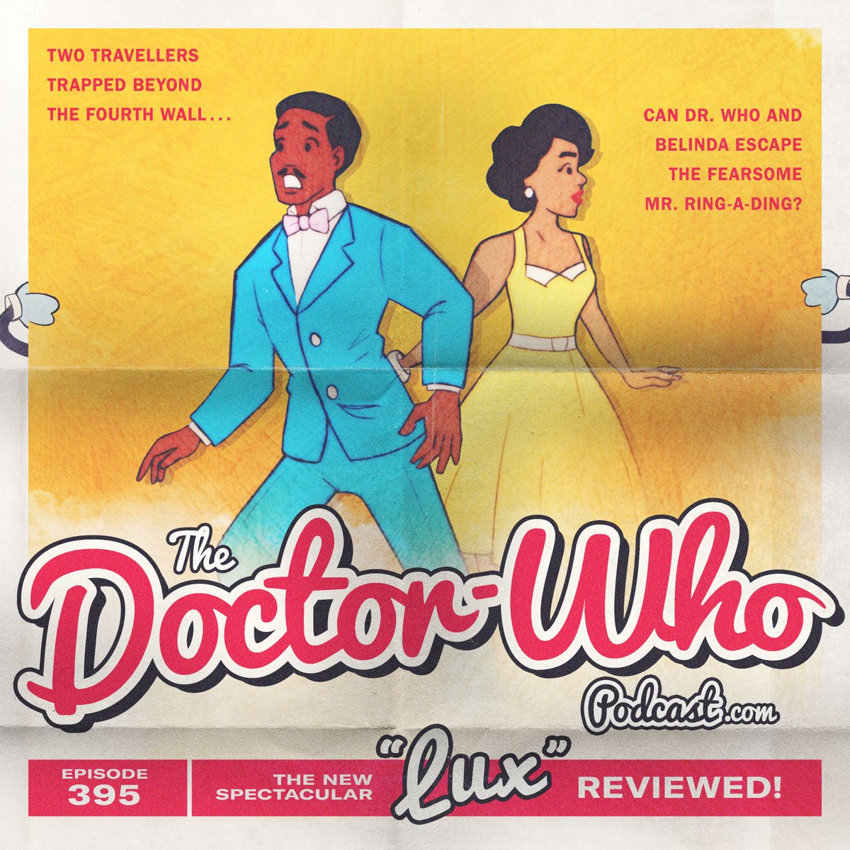 thedrwhopodcast's tweet photo. A little later than expected, our review of Lux is UP UP UP!! Join @PhilCannon6, Drew and Ian on the Campervan as they wax lyrical about the latest edition of our favourite TV show. Enjoy! #doctorwho #drwho https://t.co/mJU6knTScv https://t.co/z5SIHfH8tC