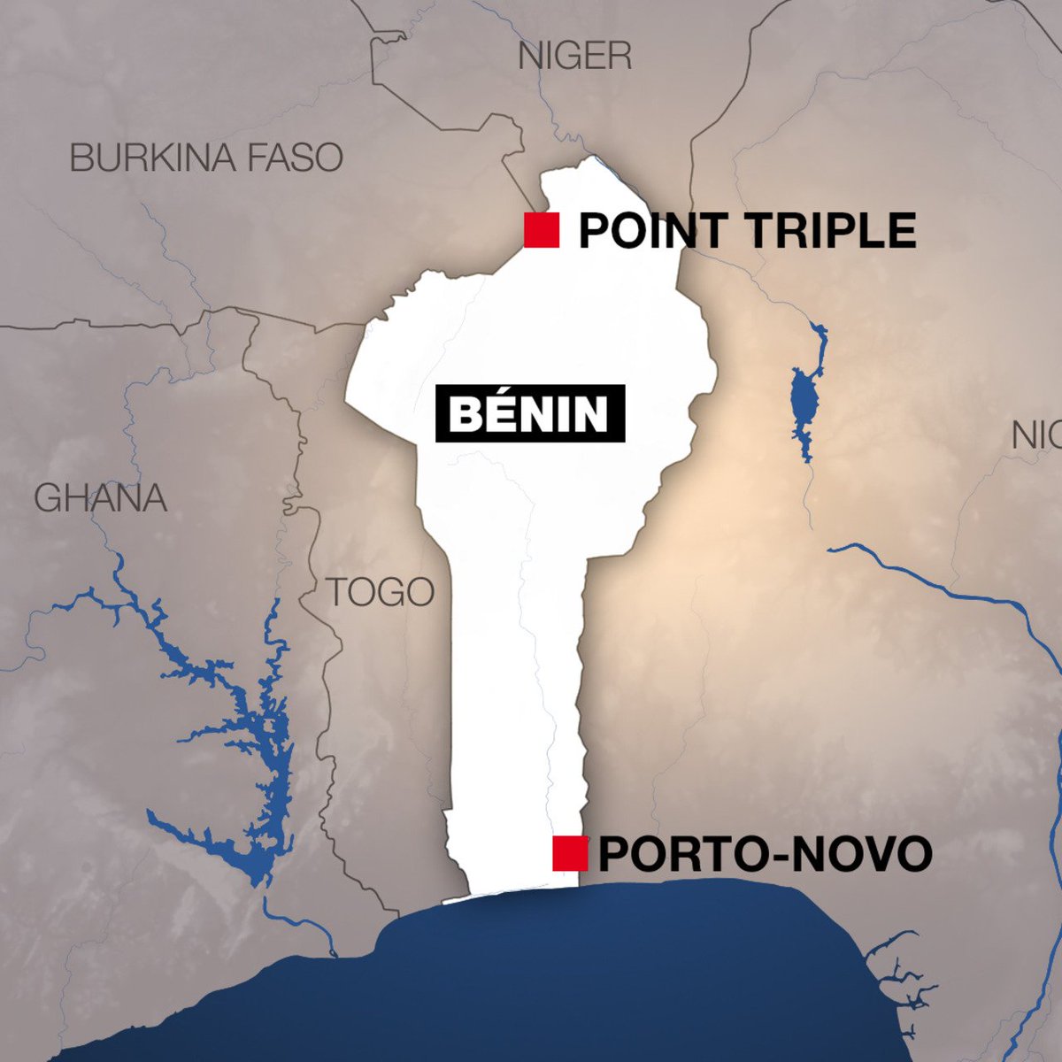 XKunmit's tweet photo. Nouvel eldorado des terroristes.
#PointTriple
#Bénin #Wasexo
#BurkinaFaso #Illwili
#Niger #Zantché https://t.co/IqzOWrK0WO