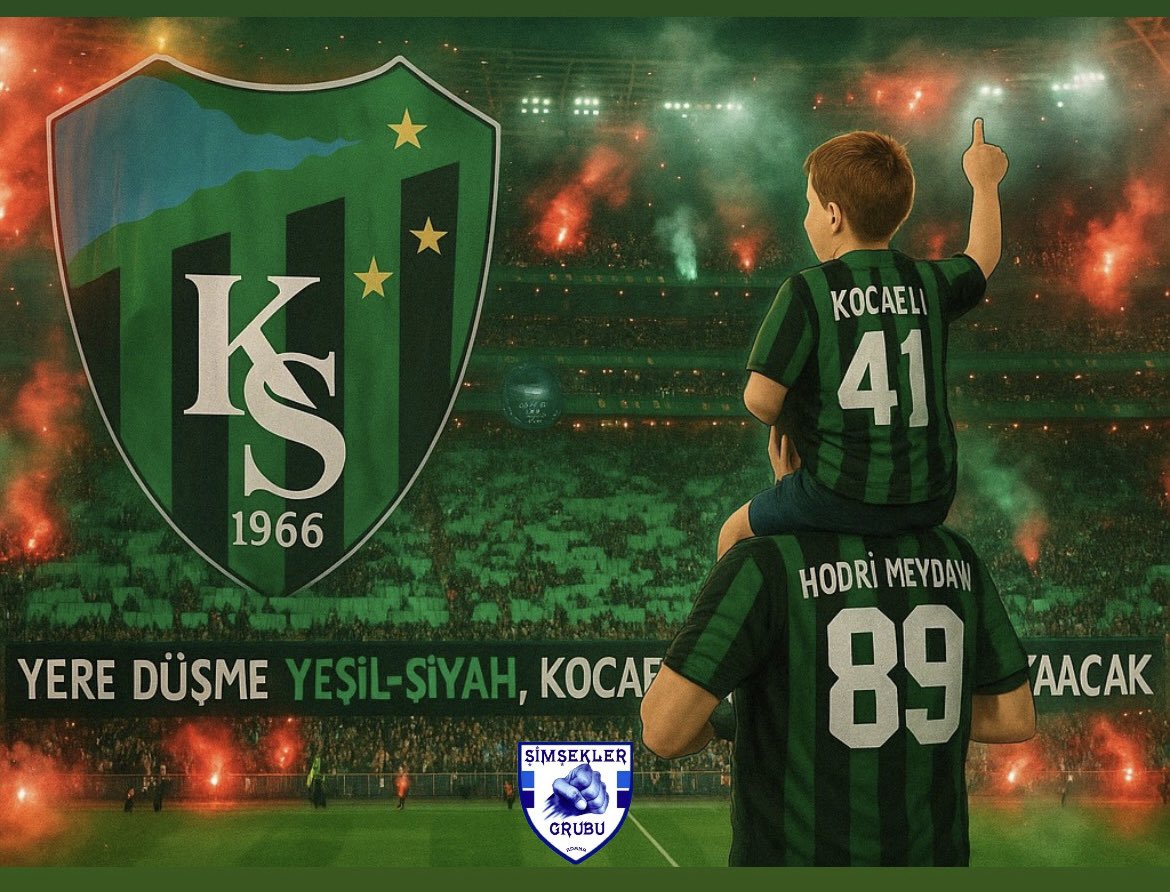 Şimşekler Grubu (@halkin_takimi) on Twitter photo 16 yıl aradan sonra Süper lig'e yükselen Dostumuz Kocaelispor’u yürekten kutluyor, Süper Lig’de başarılar diliyoruz.
<a href="/hodrimeydantd89/">Hodri Meydan</a>
<a href="/Kocaelispor/">Kocaelispor</a> 16 yıl aradan sonra Süper lig'e yükselen Dostumuz Kocaelispor’u yürekten kutluyor, Süper Lig’de başarılar diliyoruz.
<a href="/hodrimeydantd89/">Hodri Meydan</a>
<a href="/Kocaelispor/">Kocaelispor</a>