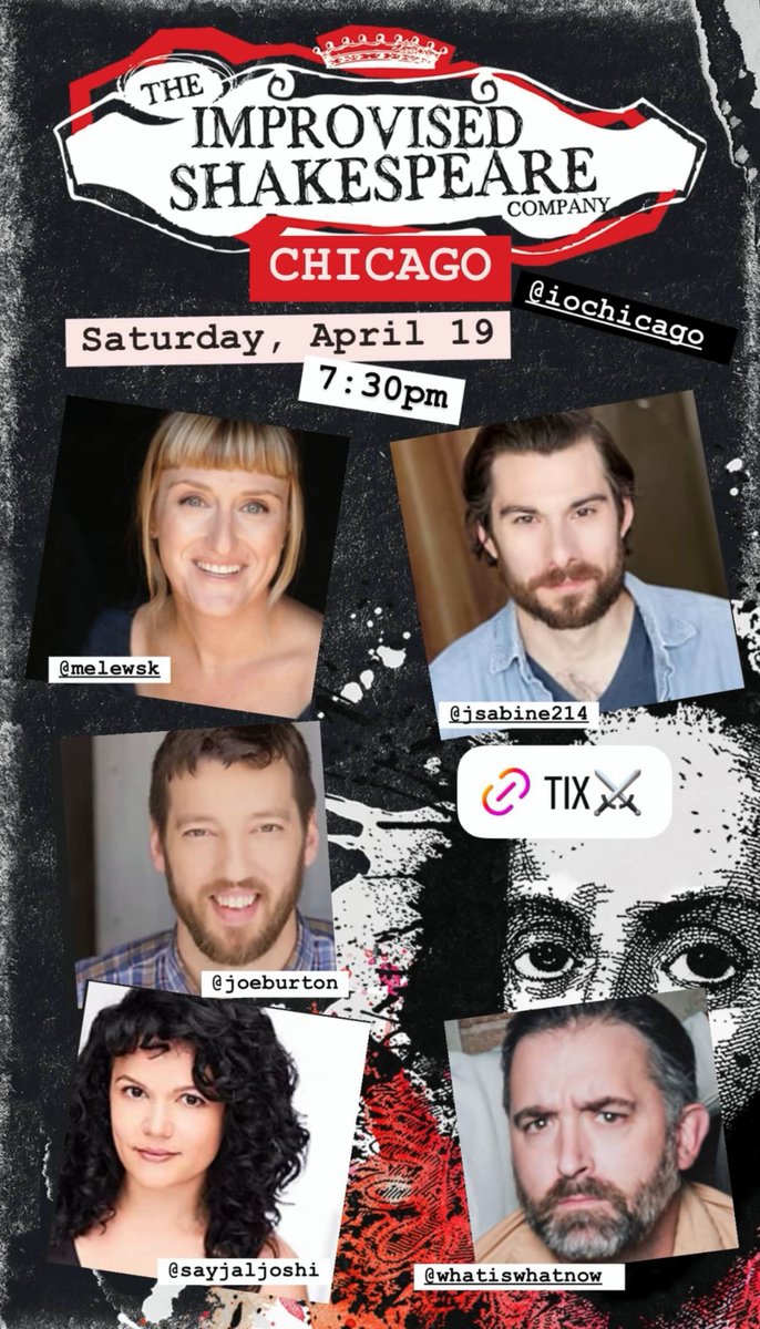 TGIS! Tonight <a href="/iochicago/">The iO Theater</a> 
ci.ovationtix.com/36725/producti…