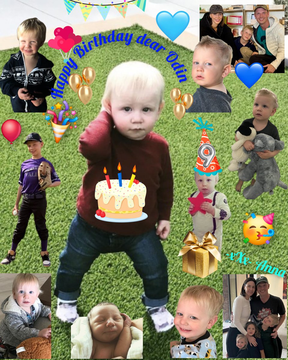 BackstreetMagic's tweet photo. @nickcarter Happy Birthday dear Odin 🥳🎉🎈🎂🎁🎊 hope you have a great day with your! Daddy, mommy and sisters Saoirse and Pearl 😘✌️🙃 https://t.co/OfQ7PrpoxX