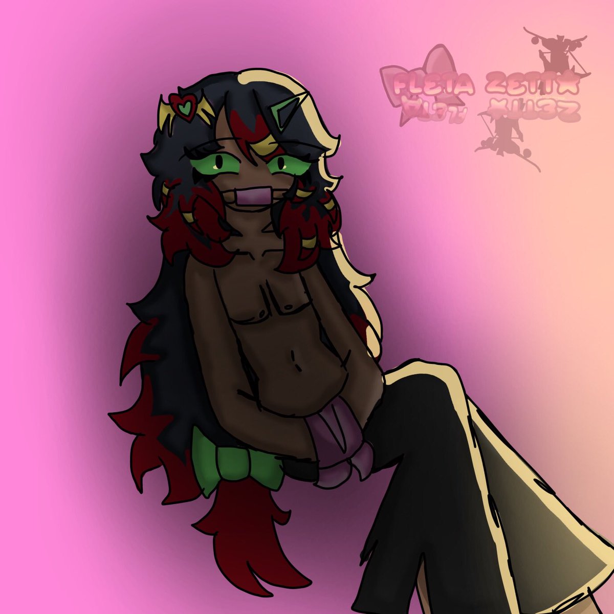 raifort_mora's tweet image. Trying out new stuff with Z. 
(Ships ; Polybots) 
Idk easter special.? 
#fletaz #metalcardbot #mcb