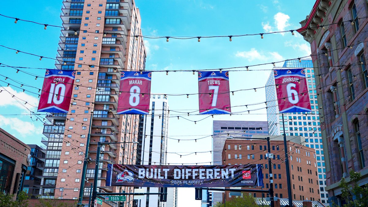 Colorado is ready for Avalanche Playoff Hockey. 

#GoAvsGo | #BuiltDifferent