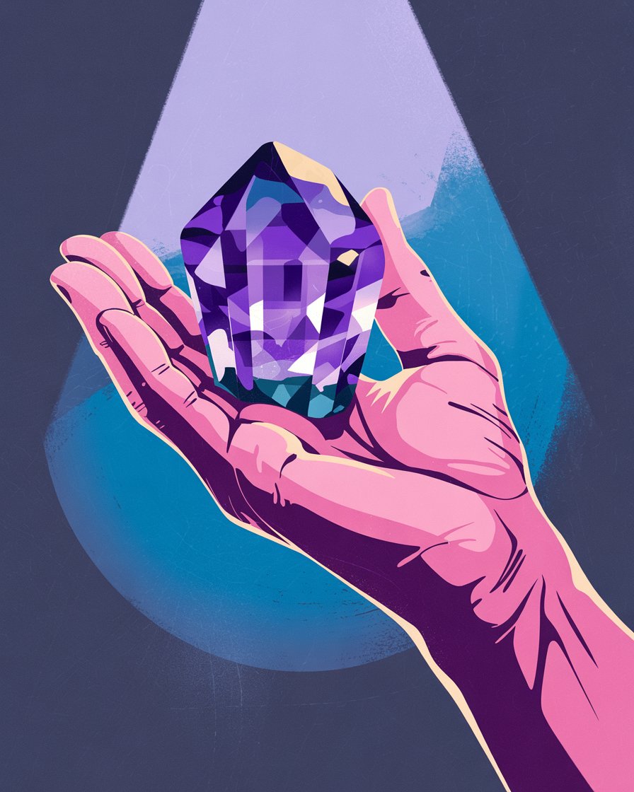 "the treasure belongs to the one who never wants to sell it"