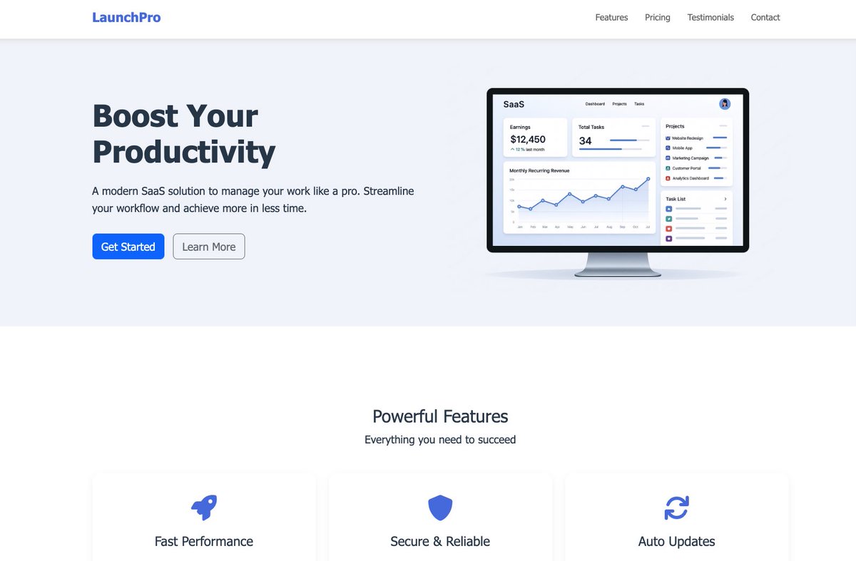 TidyStart (@tidystart1) on Twitter photo Made three website templates for Saas or even start ups need some feedback.
Light and dark mode Made three website templates for Saas or even start ups need some feedback.
Light and dark mode