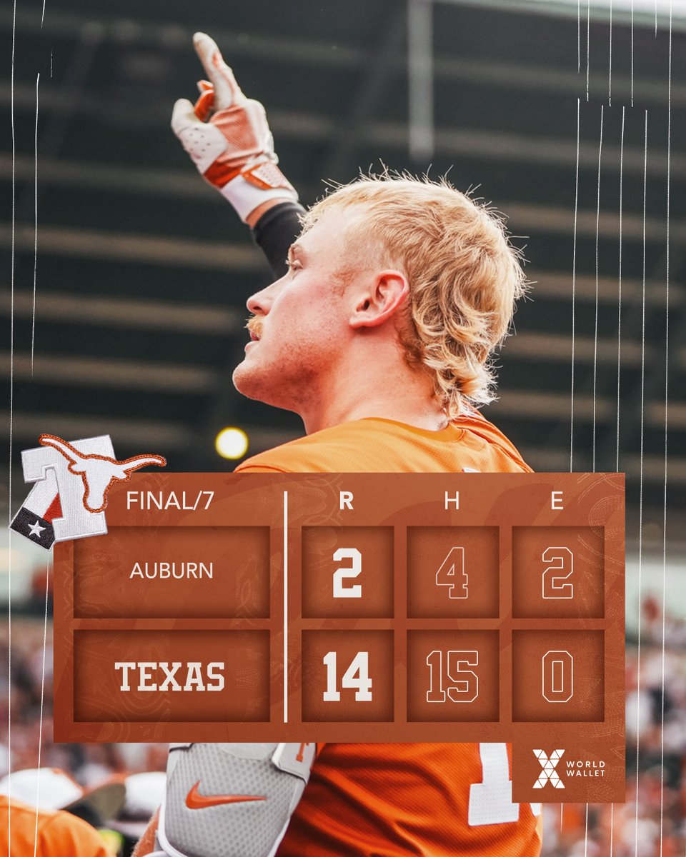 TexasBaseball's tweet photo. Horns doggone did it 🤘

#HookEm | @TexasLonghorns https://t.co/EIGUKKG8To