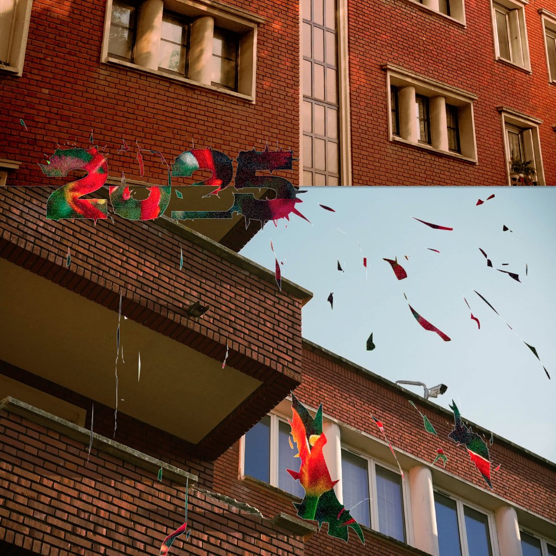 superviperee's tweet image. Briques fleuries (2025) 🧱🪻