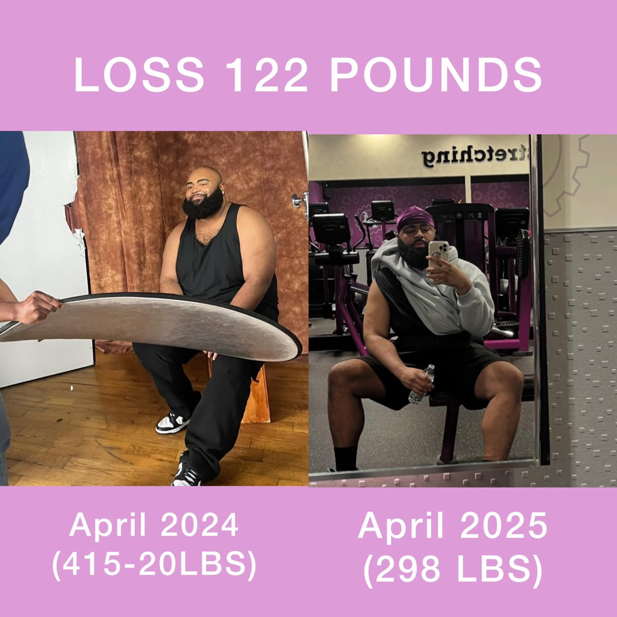 BIG PAPA🧸 🤎 (@elijahrenzee) on Twitter photo ITS OFFICIALLY BEEN A YEAR🥳💪🏾🔥
my weightloss journey. And no it wasn't to be skinny or ect
Being told <a href="/25/">dusty dylan</a> I have high cholesterol, high blood pressure & pre diabetic is scary asf!
But I was really scared into reality! I'm so beyond proud of myself yall have no idea. ITS OFFICIALLY BEEN A YEAR🥳💪🏾🔥
my weightloss journey. And no it wasn't to be skinny or ect
Being told <a href="/25/">dusty dylan</a> I have high cholesterol, high blood pressure & pre diabetic is scary asf!
But I was really scared into reality! I'm so beyond proud of myself yall have no idea.