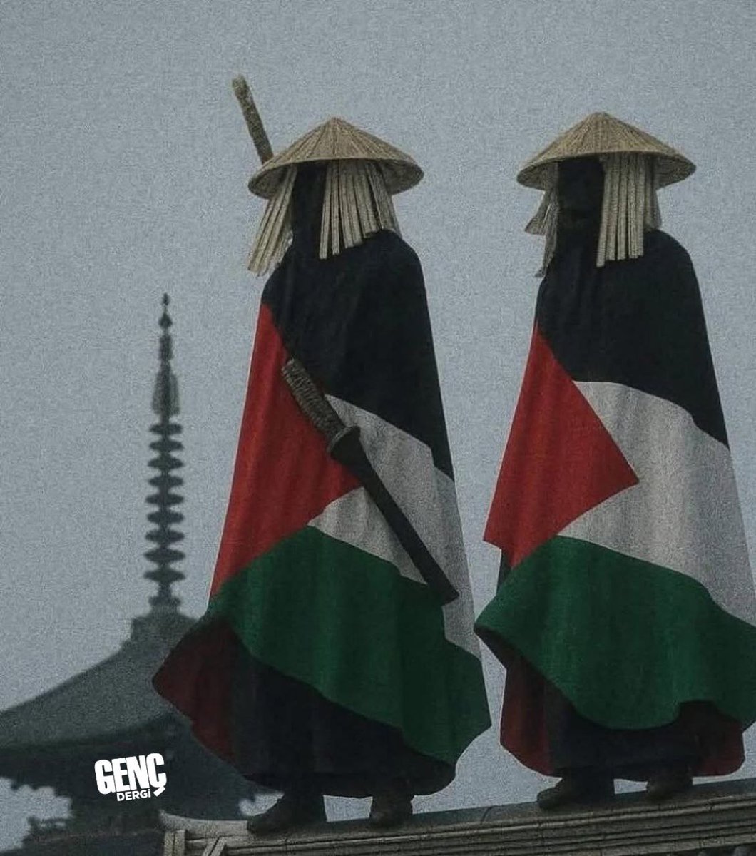 gencdergi's tweet photo. Japon Savaşçılardan Filistin'e tam destek 🇵🇸🇯🇵 https://t.co/SLepFCu9q3