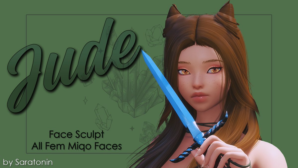 _sinastry's tweet photo. Kazino enjoyers, meet Jude!💚
A sculpt lovingly inspired by Sai's Kazino, with compatibility with its textures.

Please read the sculpt description. I hope you all enjoy her.<3

https://t.co/LPmZ9ZBFKx

Thanks @LizordHonkies for her gorgeous make-up!

#simplesaratonin #lizzermods https://t.co/rHaws1q3c9