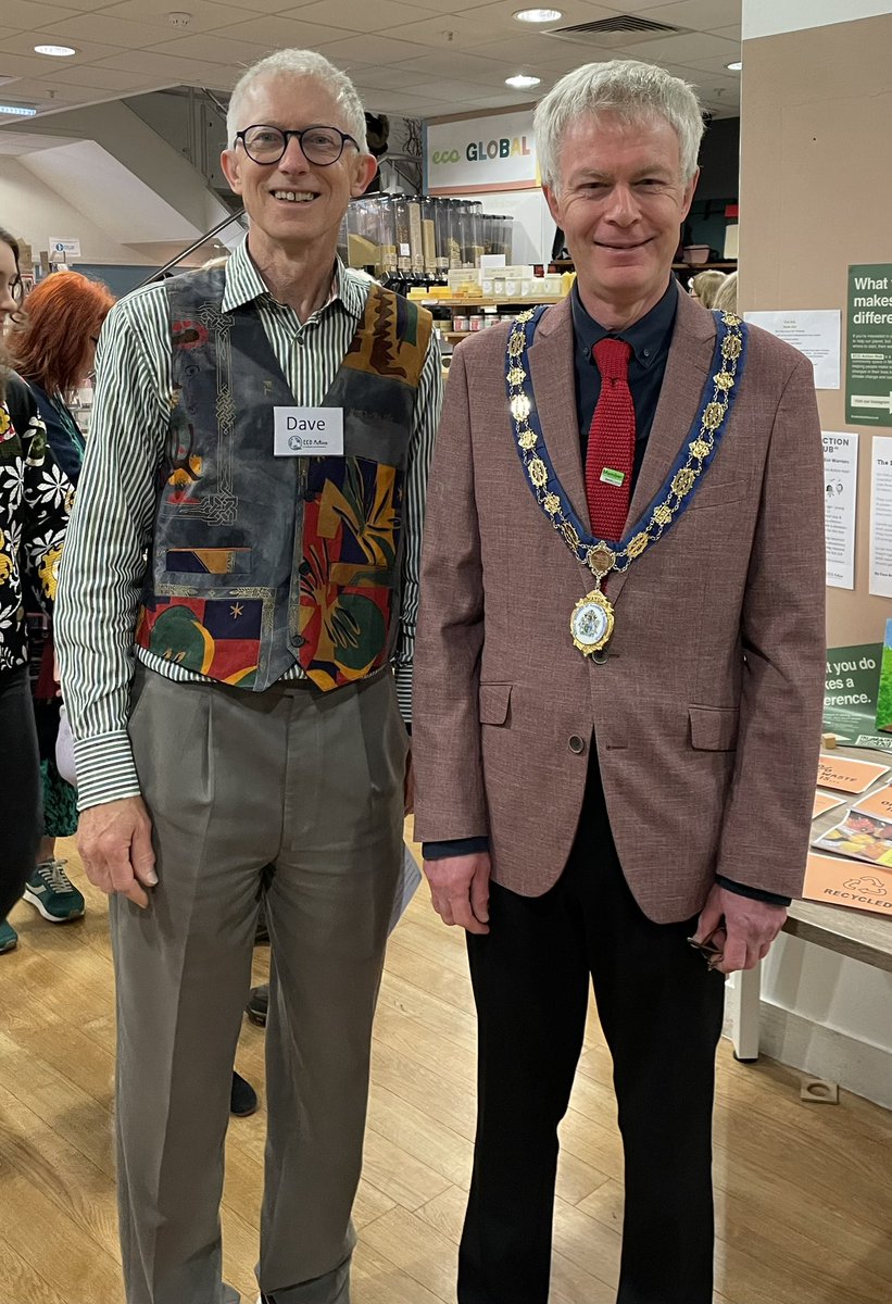 This morning at the Eco Hub’s second anniversary in Nicholson’s with Josh Reynolds MP and Councillor Karen Davies answering questions from the audience. So much goes on in and around the Hub, very impressive. <a href="/RBWMCEC/">RBWM Climate Emergency Coalition</a>