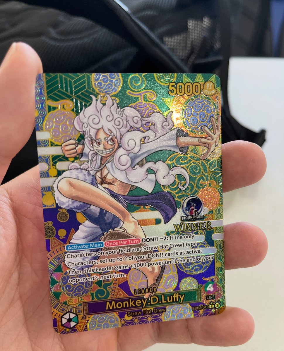 Moon_LightTCG's tweet photo. Starting SOON: Weekly Sunday tournament Season 1!
Prizing is custom winner Kaizoku Kards! 
WE WILL ONLY HAVE 10 TOURNAMENTS! 
Prizing will be rotated out to new leaders/don each Season
Winner will receive 10 don and 1 leader of their choice. https://t.co/zFdFLleSWW