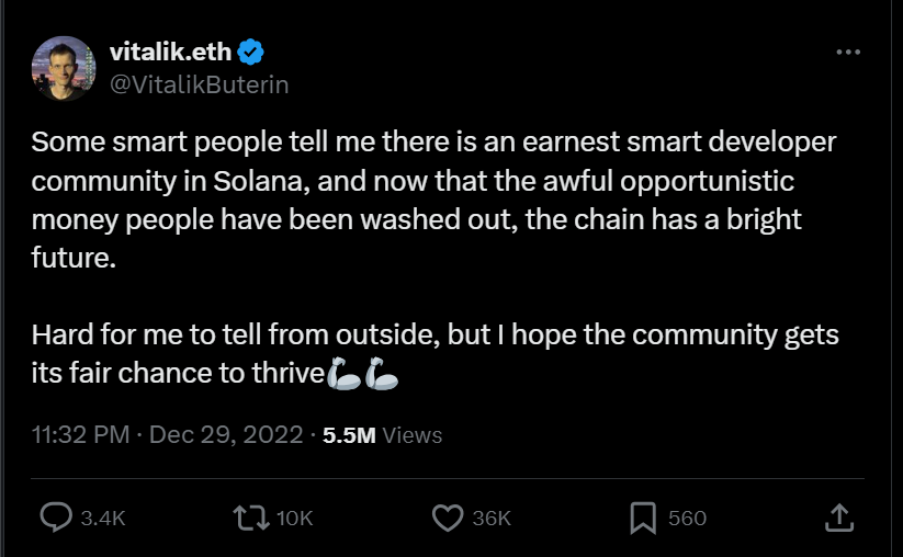 beracap's tweet photo. A comparison between 2 founders.

One wishing death to the other project in the worst of its times.

While the other helped instead when it was at the gates of death. https://t.co/lSwzSnds1g