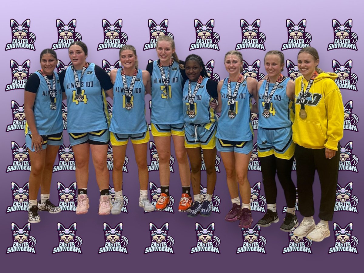 Ohio_Basketball's tweet photo. Easter Showdown, 10th-grade girls gold division champs, @Always100_TMH ! https://t.co/kSrxi0R6hl