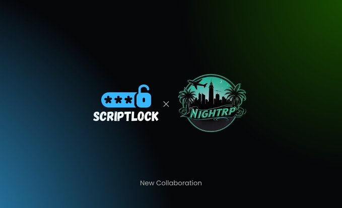 NightRolePllay's tweet photo. 🎉Wielka nowość! NightRP oficjalnie nawiązuje współpracę z ScriptLock!🚀
Masz projekt i potrzebujesz wsparcia? Napisz do nich na DM lub oznacz w komentarzu! 📩
Dołącz do Discorda ScriptLock:
Dołącz do Discorda NightRP:
https://t.co/8Hqt7eO5Nl
#FiveM #GTARP #NightRP #ScriptLock https://t.co/qYUtAnZqfd