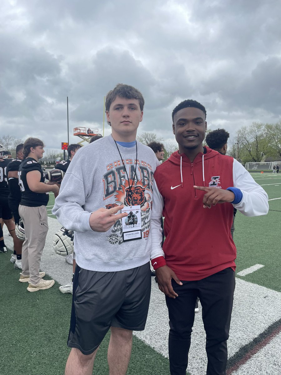 Had a great day at U-Indy
<a href="/UIndyAthletics/">UIndy Athletics</a> 
<a href="/Coach_JBivens/">Coach JB</a> 
<a href="/PBL_Football/">PBL Panthers Football</a>