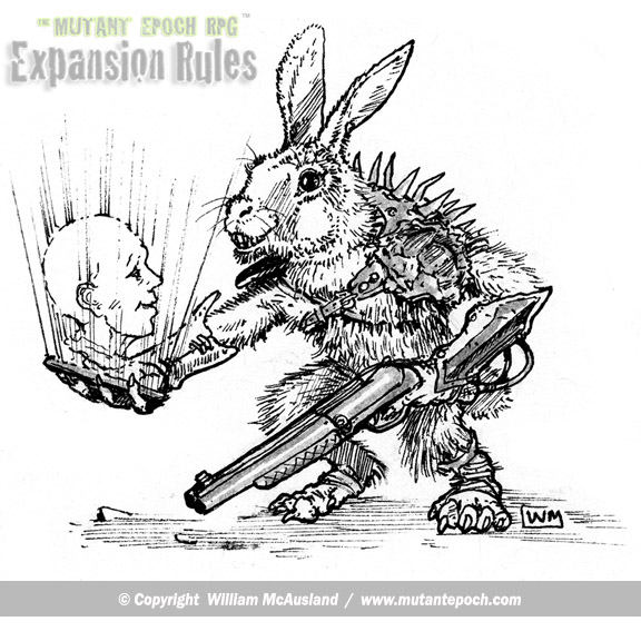 mutantlord's tweet photo. Bestial Human Rabbit 
Check out the TME Expansion Rules book: 
or https://t.co/W3XzGV3oWQ

#rabbit #rodent #rabbitboy #bugsbunny #rogerrabbit #beast #bestial #manimal #RPG #ttrpg  #bestialhuman #characters #noaiart #wasteland #mutantepoch #apocalyptic #expansionrules #rodentman https://t.co/N8qxov5L2K